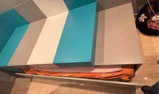 Cama juvenil con cama nido