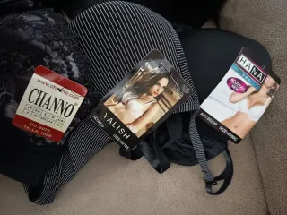 Lote de sujetadores variados