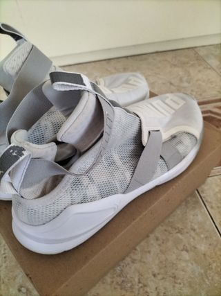 Zapatos mujer marrón/dorado T.36,37,39