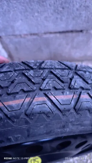 Rueda galleta 125/80 R17 99M