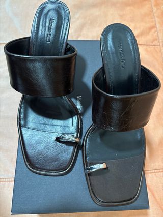 Sandalias Massimo Dutti Marrón Talla 42-41