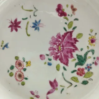 Plato porcelana china S.XVIII