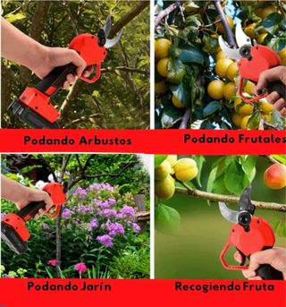 Tijeras Podar Eléctricas 36V + 2 Baterías
