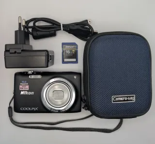 Cámara Nikon Coolpix S2700 Negra