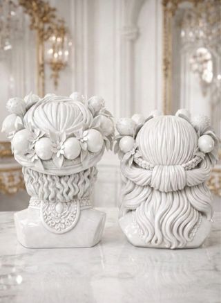 Coppia Teste Moro Limoni Fichi 2026 ( 25 cm)