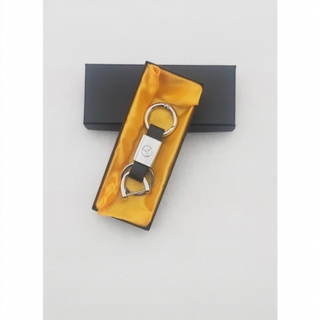 Llavero de cuero logo MERCEDES REGALO REF.1216.2