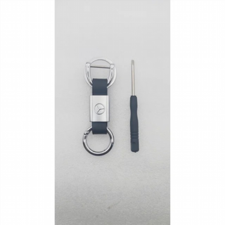 Llavero de cuero logo MERCEDES REGALO REF.1216.2