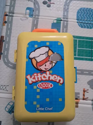 Cocinita Maleta Plegable Niños