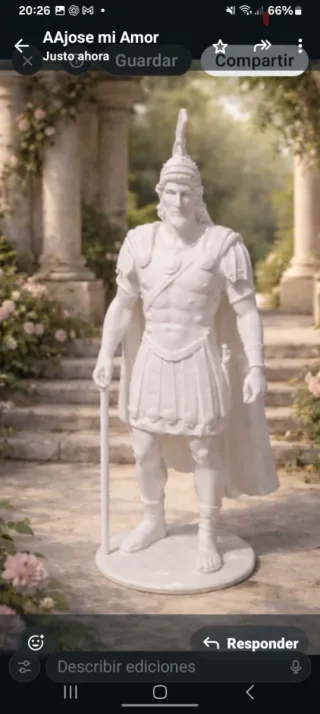 Statua Romana per presepe