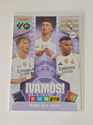 Cromo ¡Vamos! Real Madrid - Huijsen, Guler, Mbappé