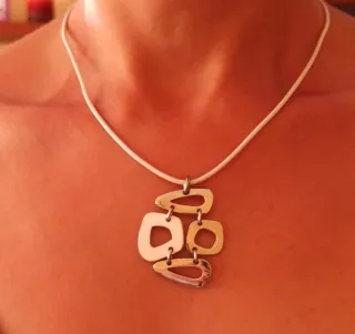 Colgante Lotus Style Plata Caja Original