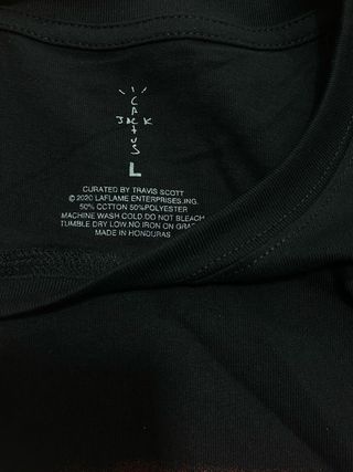Camiseta Travis Scott Negra