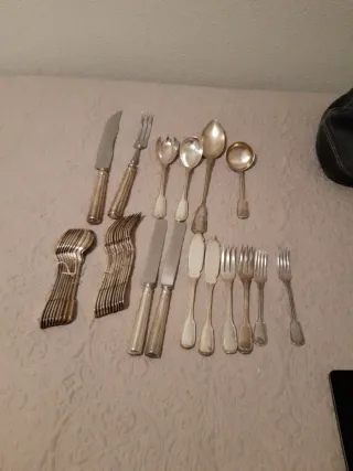 Lote cubiertos Alpaca