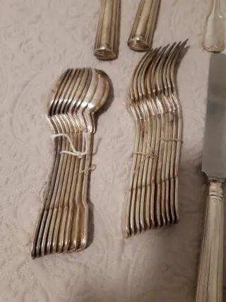 Lote cubiertos Alpaca