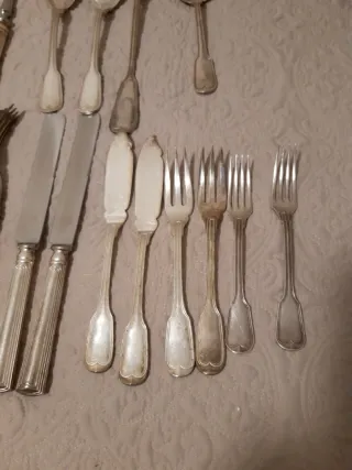 Lote cubiertos Alpaca