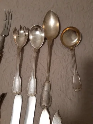 Lote cubiertos Alpaca