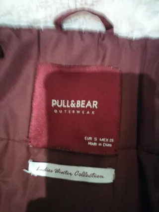 Cazadora Pull&Bear Roja Talla s