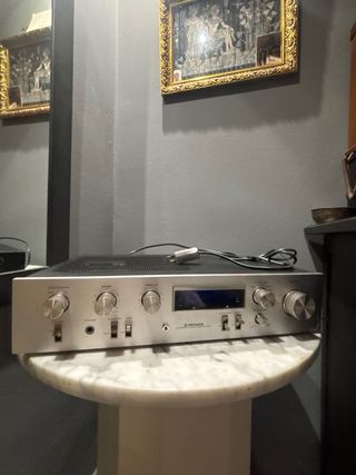 Amplificador Estéreo Pioneer SA-610 blue in line