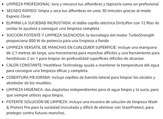 Aspiradora tapiceria BISSELL ProHeat Revolution