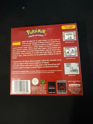 Pokémon Rojo Precintado Game Boy