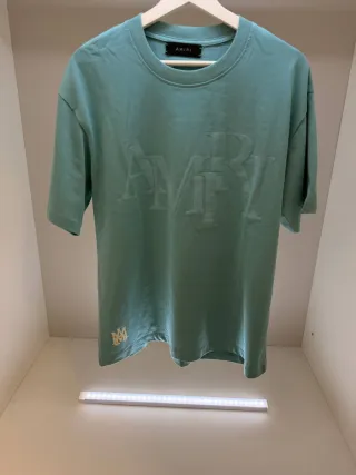 Maglietta AMIRI uomo teal
