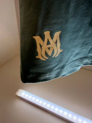 Maglietta AMIRI uomo teal