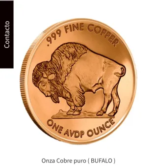 Onza Cobre Puro Indio