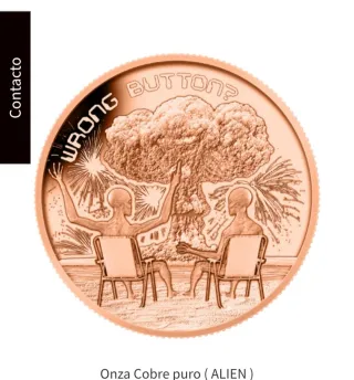 Onza Cobre Puro Indio