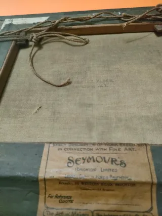 Antiguo bodegon ingles sxix firmado E.O.Macdonald