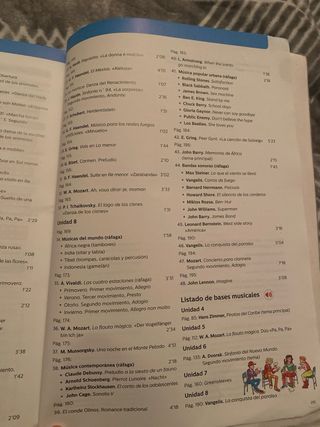 Libro de musica de 2 de la ESO