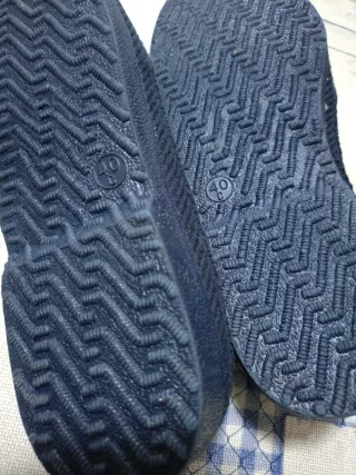 Alpargatas Hombre Azul Marino. Sin estrenar.