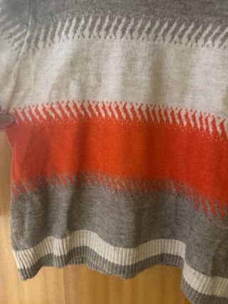 Camisola de malha com gola alta tamanho L/XL