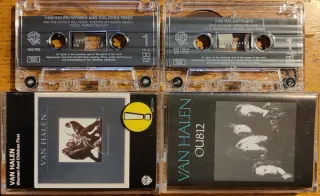 Lotto 5 musicassette Van Halen