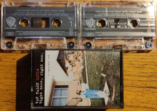 Lotto 5 musicassette Van Halen