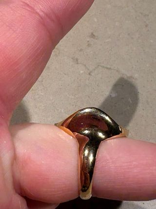 Espectacular sortija oro rosa y brillantes