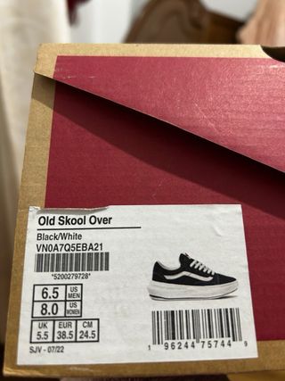 Vans Old Skool Zapatillas Negras y Blancas