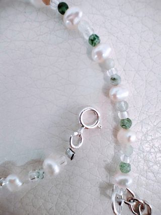 Conjunto Pulsera y Pendientes Plata Turquesa