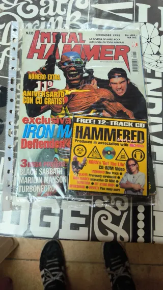 Lote revistas Metal Hammer