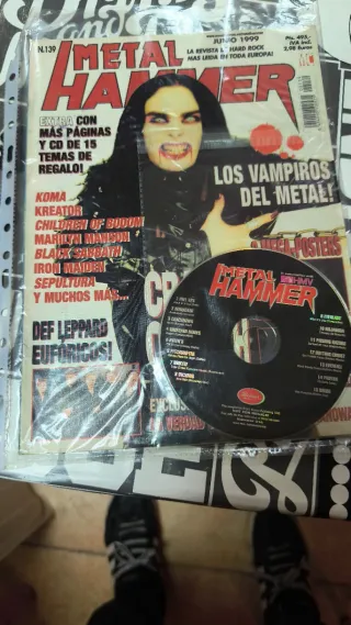 Lote revistas Metal Hammer