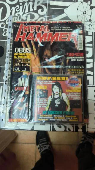 Lote revistas Metal Hammer