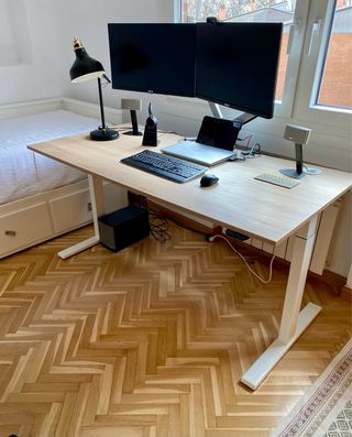 Mesa Escritorio Elevable Eléctrica Ofiprix Ergos 1