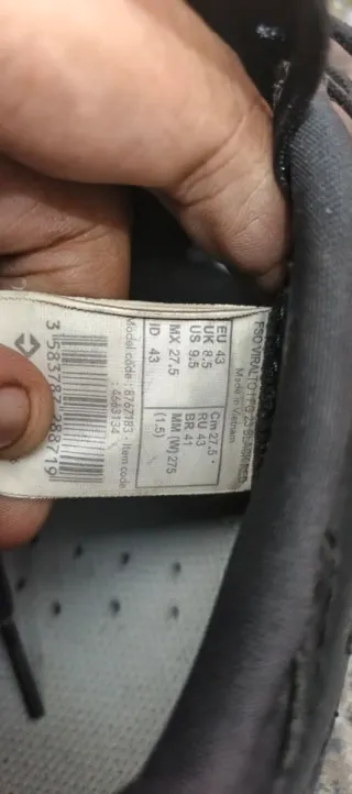 Scarpe Calcio Rugby Nere e Rosse