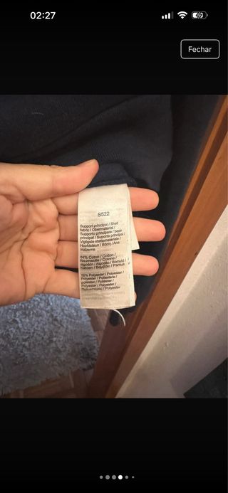 Camisola Lacoste azul marinho Homem