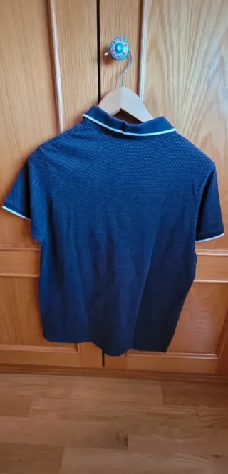 Polo Pull&Bear Azul Talla M