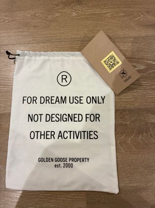 Golden Goose Talla 43.5 Verde/Blanco