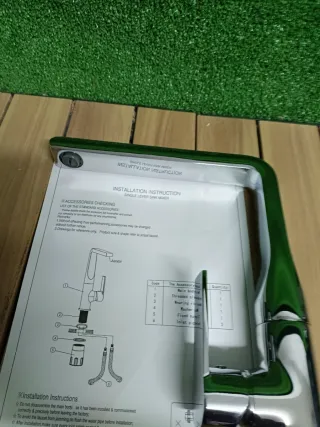 Grifo Cocina Bess Vetra Metal Plateado