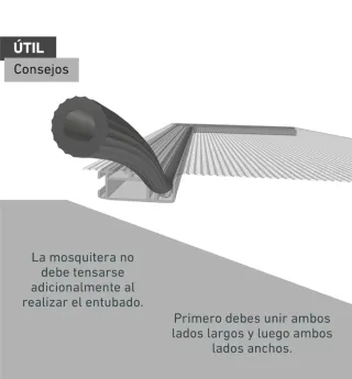 Windhager Cordón de goma para protección