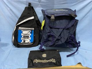 Lote de 2 mochilas y un neceser