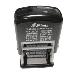 12 x Shiny S-414 Auto-Entintable Fórmulas Comercio