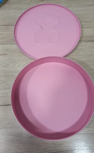 LATA caja TOUS Rosa Vacía